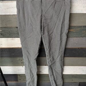 Calvin Klein Black and White Patterned Chinos